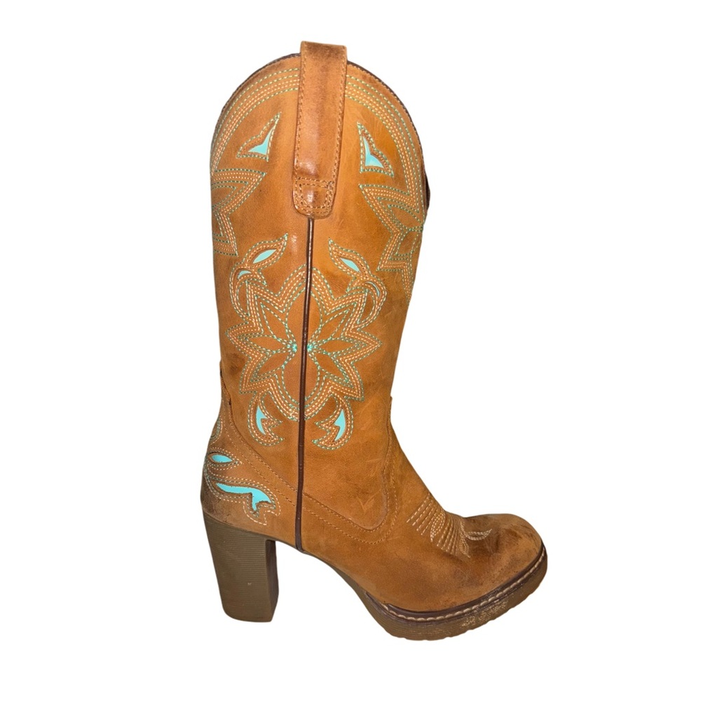 Cowgirl Heeled Boots - Picture 6 of 15